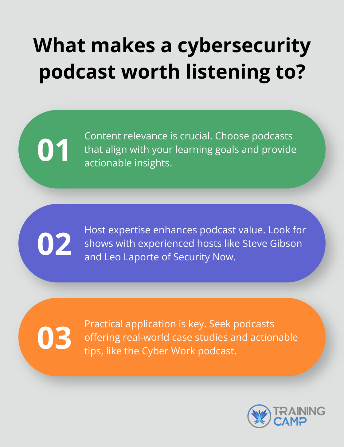 Fact - What makes a cybersecurity podcast worth listening to?